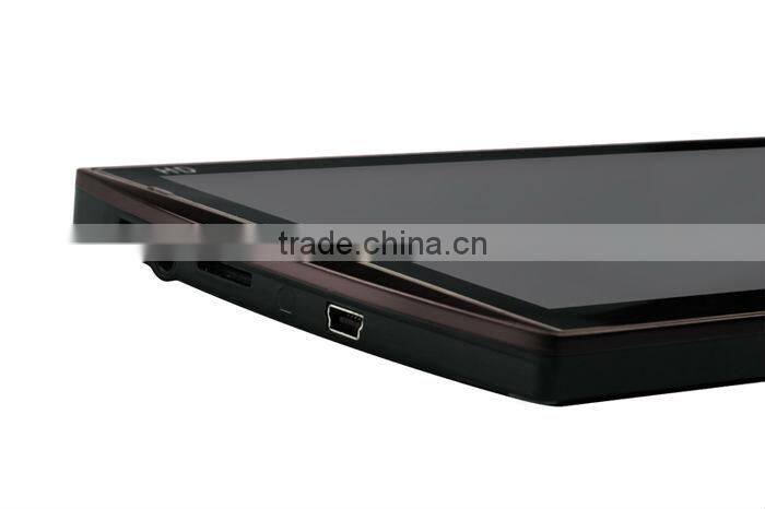 Hot selling!7inch HD GPS navigation system with DVR,800MHz AVIN Port, dual core(D7)