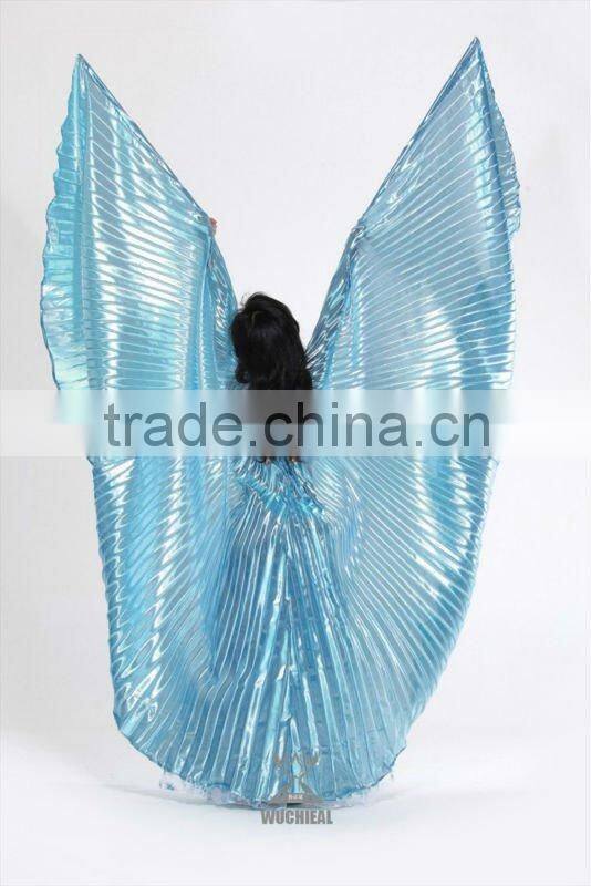 hot selling belly dancing wings-blue isis wings DJ1008