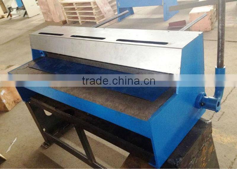 economical manual 1.5mm sheets metal machine cutting machine