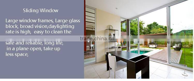 decorative aluminum screen fixed glass window curtain wall