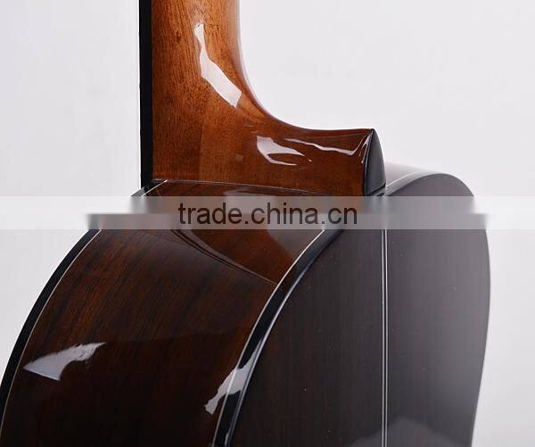 solid wood standard concert classical guitar handmade