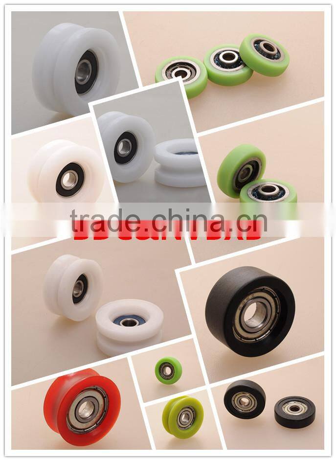 Hot Sale Low Noise and Long Working Life sliding door PVC wheels
