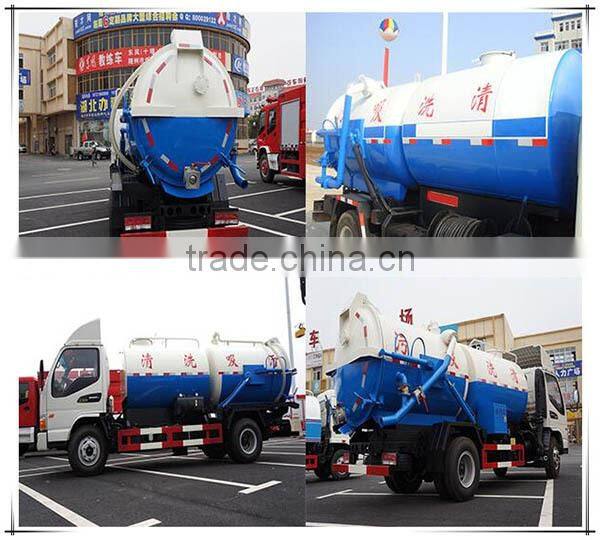 Sino Cleaning Seawge truck Mini Sewage Suction Truck for sale
