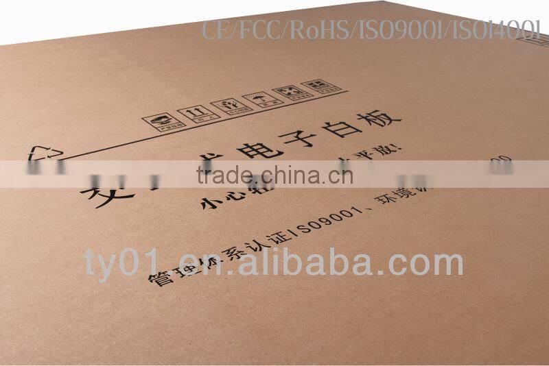 infrared interactive whiteboard with intelligent pen tray