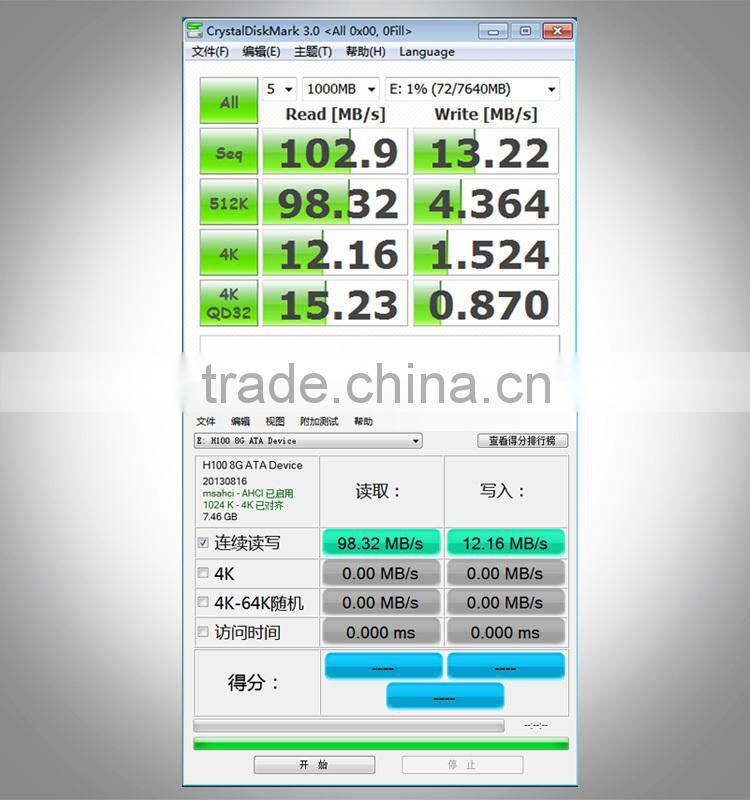 shenzhen china HFSL half slim 8gb ssd half size ssd hard drive solid state drive for computer