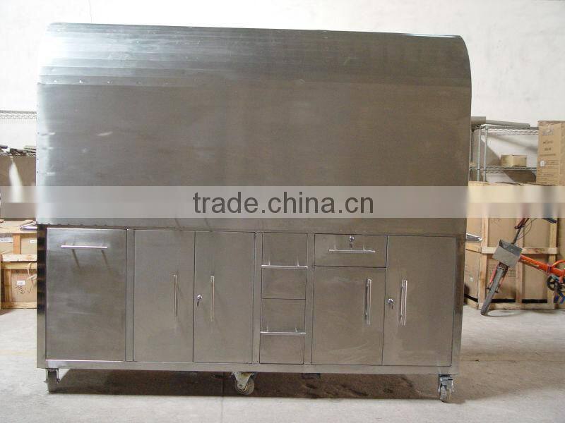 Customized Mobile Outdoor Street Vending Trailer/ Outdoor Retail Kiosks Coffee Cart Design