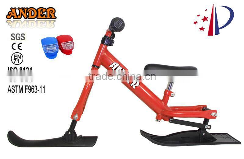Ander patent snow scooter for child with bike light