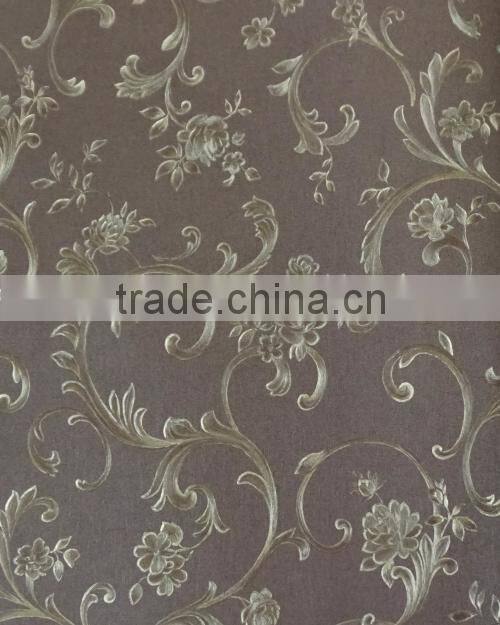2015 new catalog pvc wallpaper for project BEY10201 cheap good qulity waterproof soundproof