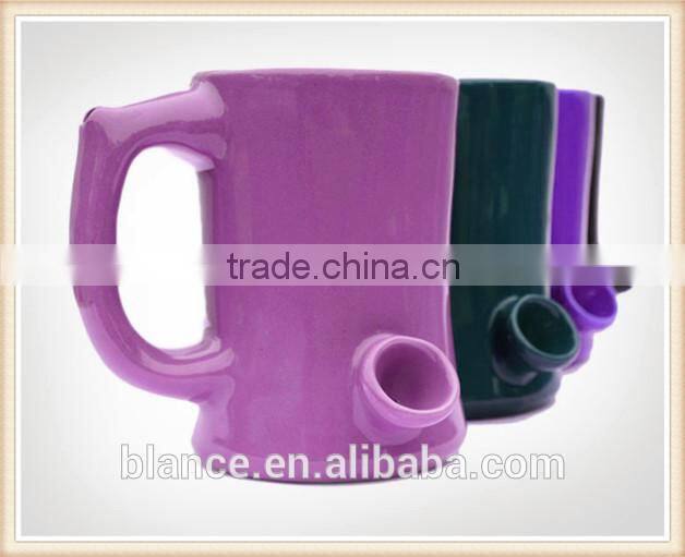 Crowdfunding ceramic mug in unquie shape mug