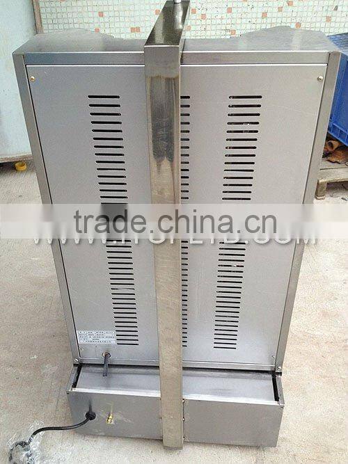 stainless steel gas shawarma equipment