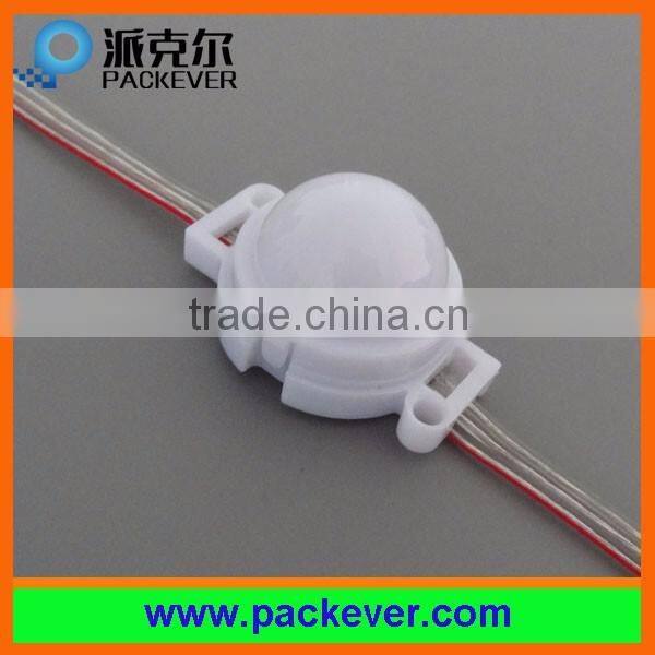 Milk and clear cover, 30mm LED pixel module, 12V 0.72W IP68 ws2811 LED point light