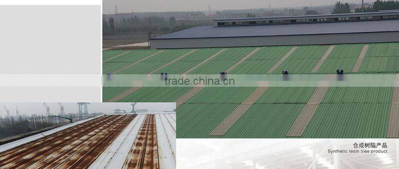 Energy saving non-flammable color fast PVC roof sheet