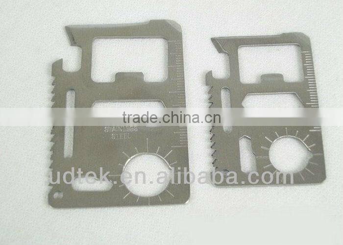 Large Size Multifunction Card Knife Camping Credit Card Tool UDTEK01499