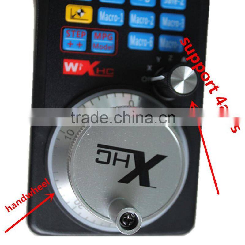 The mach3 4 axis wireless usb controller for lathe cnc machine,LCD screen,CE certification
