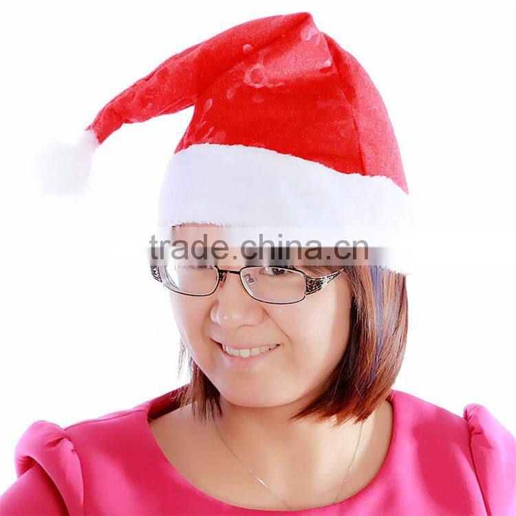 Wholesale prices attractive style Snowflake models christmas hat for aduit from China