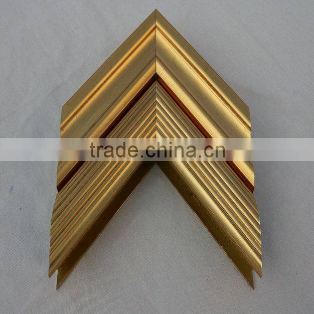 Wholesale wood frame wall clock plastic composite door frame composite window frame with matte