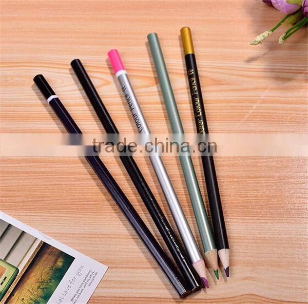 cheap wooden draw artist pencil set with tin box