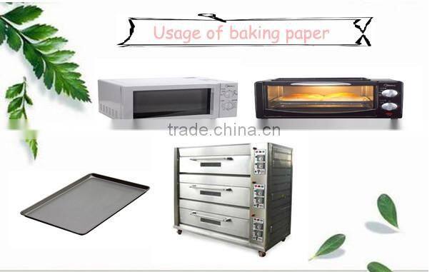 High quality printed kitchen use parchment paper laminated aluminium foil