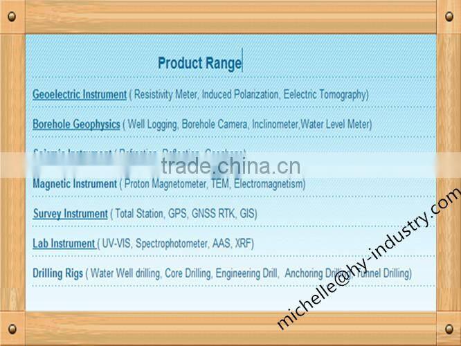 Bore Hole Logging Inspcetion Camera, Log Camera