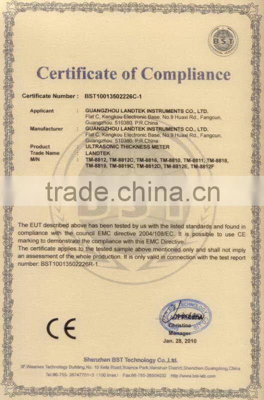 LANDTEK Ultrasonic Thickness Gauge TM8810