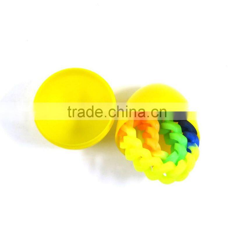 Promotion Gift Newest Design Silicone Bracelet In Plastic Egg