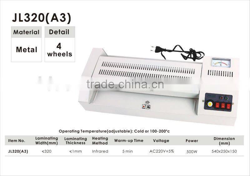 A4 Metal Photo Laminating Machine/A4 Laminator Machine