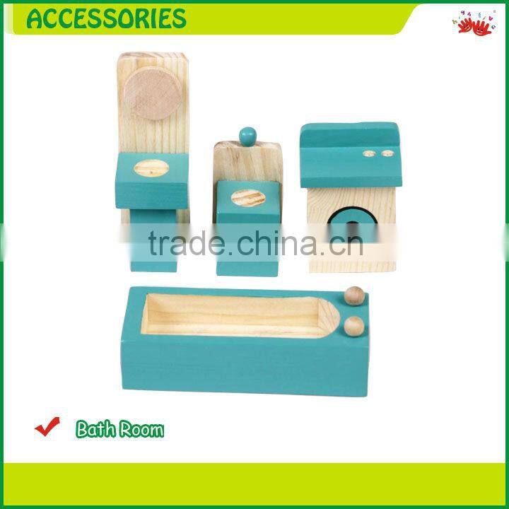 Wooden Toy Miniature Furniture Set