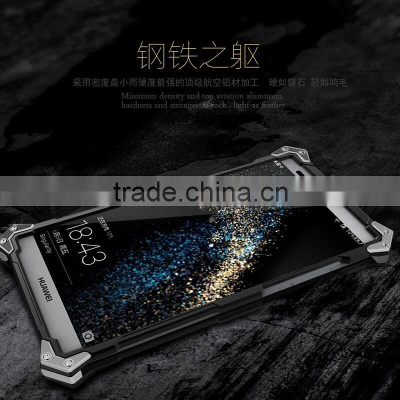 Hot Selling Iron Body Pattern Mobile Phone Case For Huawei Mate S Wholesales Metal Cell Phone Cover for Huawei Mate S