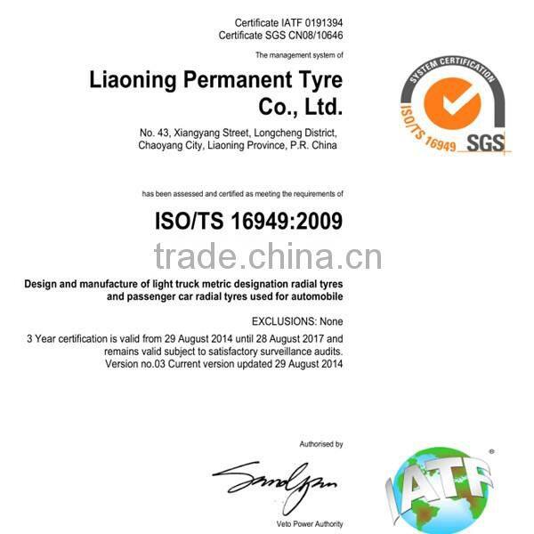 EXPORTING TIRES(PCR,SUV,LTR TRAILER)EU LABEL DOT SONCAP 195/65R15 205/65R15 225/35R19