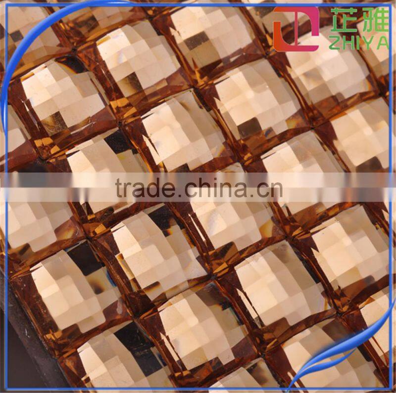 4mm RHINESTONE DIAMANTE DIAMOND BLING ADHESIVE STICKER SHEET Self-Adhesive