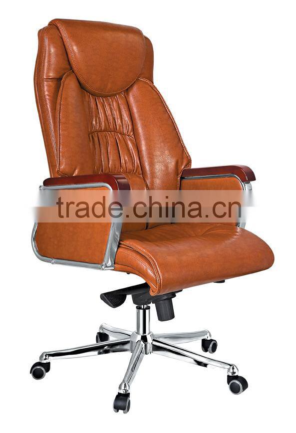 high back office furniture with aluminium arms AB-121
