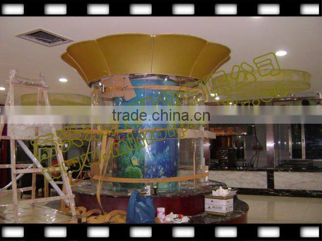 acrylic cylinder container