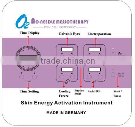 new products 2015 7 in 1 microdermabrasion galvanic Skin Care beauty facial Machine made in china