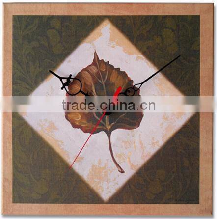 Popular certificate wall wooden clock with classic style