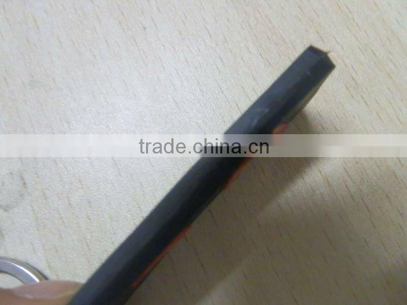 truck gifts rubber key holder with 3.5cm metal ring