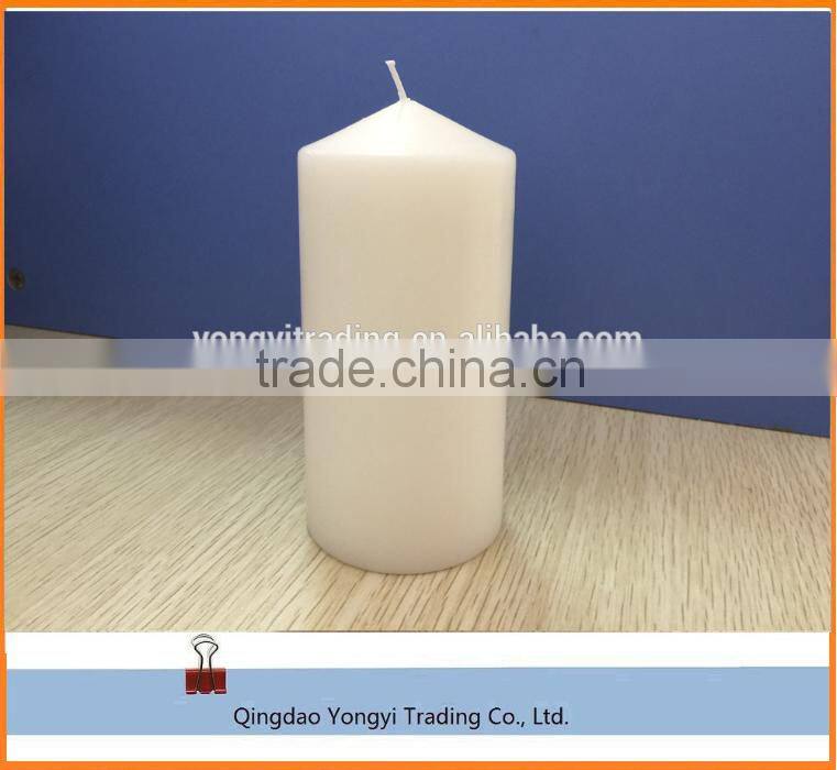 pillar church candles; paraffin wax candles; religious candles