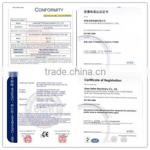 Aluminum winow profile Corner connector cutting machine