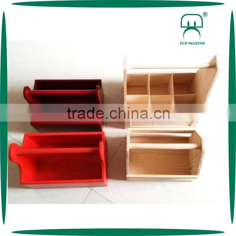 Bar Pine Wood Wine Holder Wooden Wine Bucket