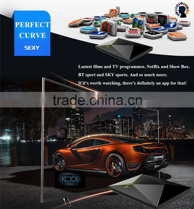 2016 New Arrival M9S Z8 S905 2G 16G Android 5.1 4K TV BOX 2.4G WIFI 1000M LAN Bluetooth KODI