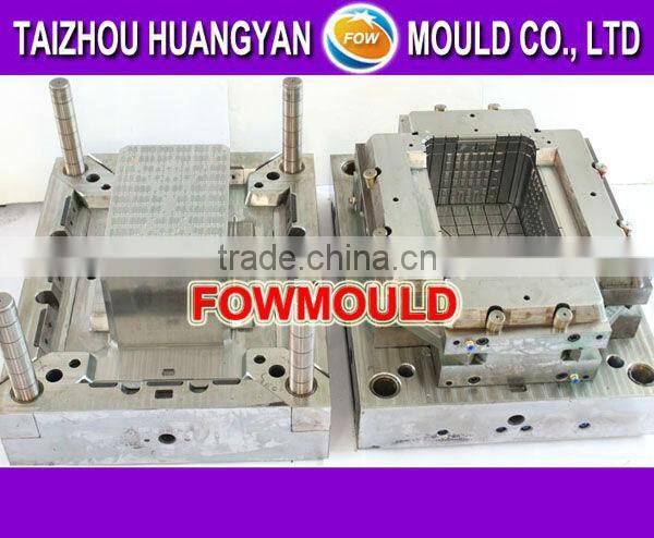 OEM custom injection bakery crate mould manufacturer