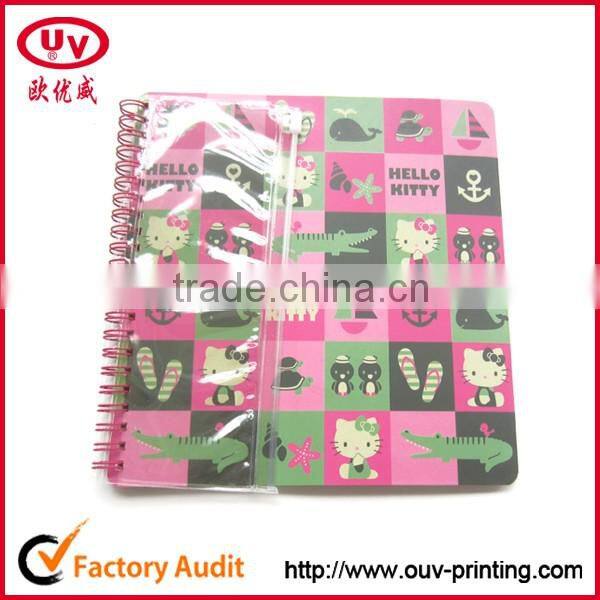 Colorful spiral drawing books for children