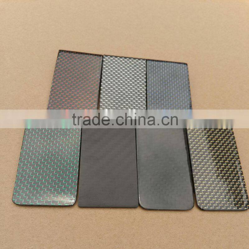 high quality carbon fiber money cilp for friends/college