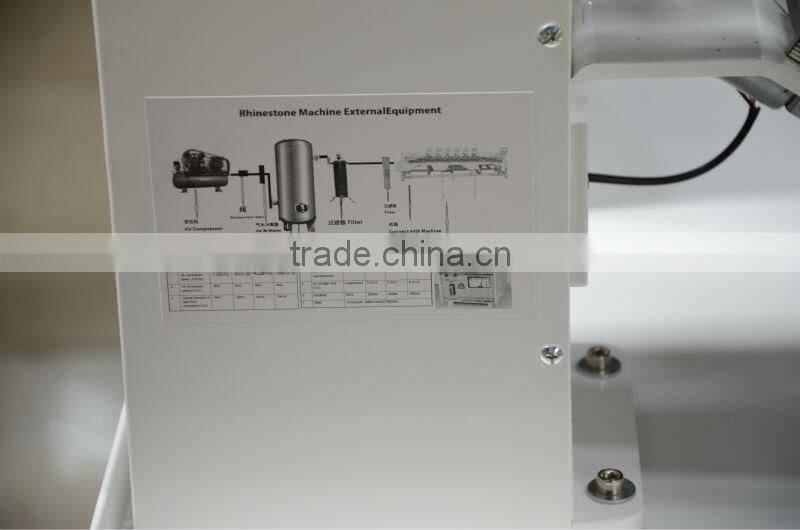 single-plate rhinestone hot-fix setting machine for sale