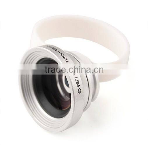 H8001 wide angle macro circle lens for iphone samsung smartphone
