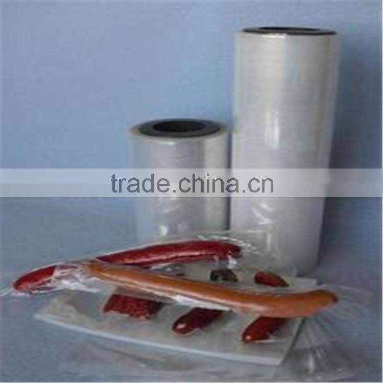 High barrier transparent pe pa coextrusion stretch film thermoforming film