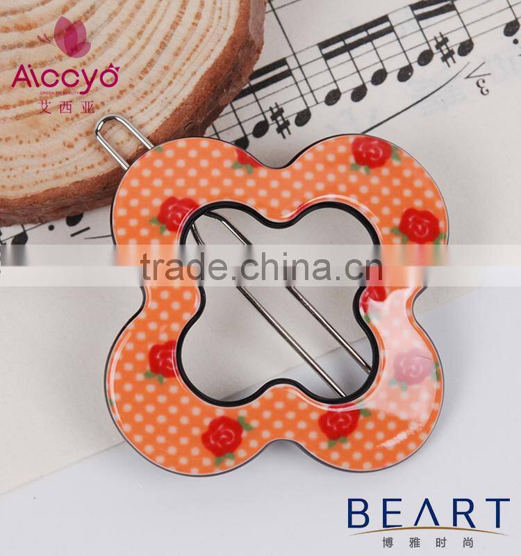 Baby hair accessories flower bobby pins