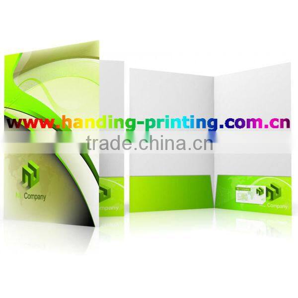 top quality paper conference folder printing