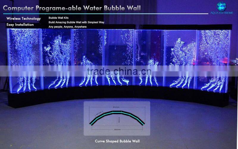 Digital Control bubble wall water panel LED