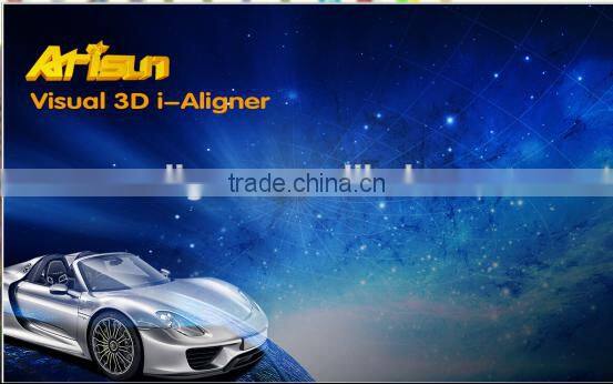 3d wheel alignment machine with multi languages and car data