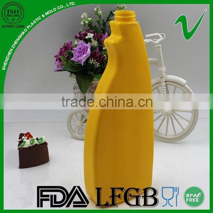 HDPE empty cleaing liquid 500ml plastic trigger spray bottle with high quality